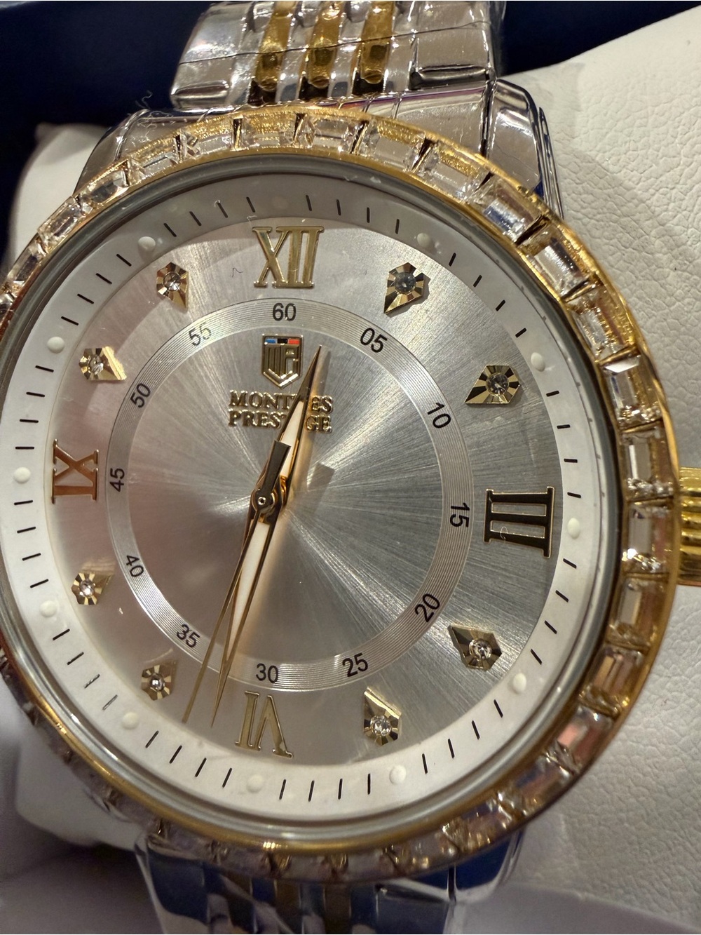 Two-Tone Silver and Gold men’s Watch